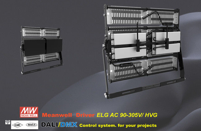 200W 240W Outdoor LED High Mast Light Extruded Aluminum Material High Strength