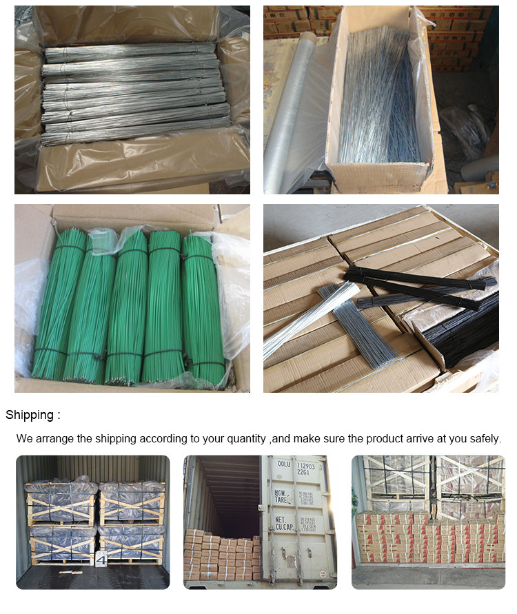 Construction Cut Binding Tie Hot Dipped Galvanized Iron Wire 0.6mm