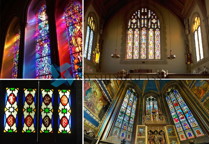 Colored Church Stained Glass
