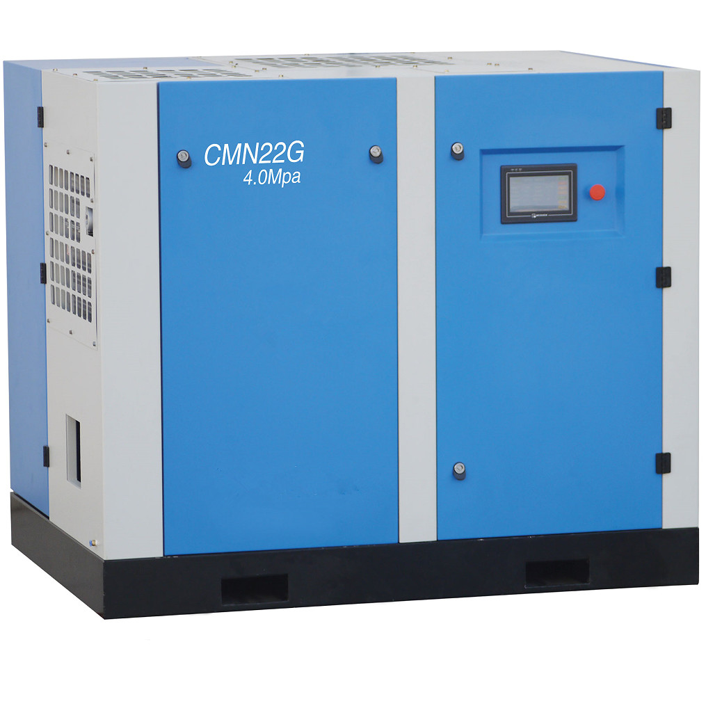 SAP Profile High Pressure Screw Air Compressor 40 Bar Pharmaceuticals Industry Use