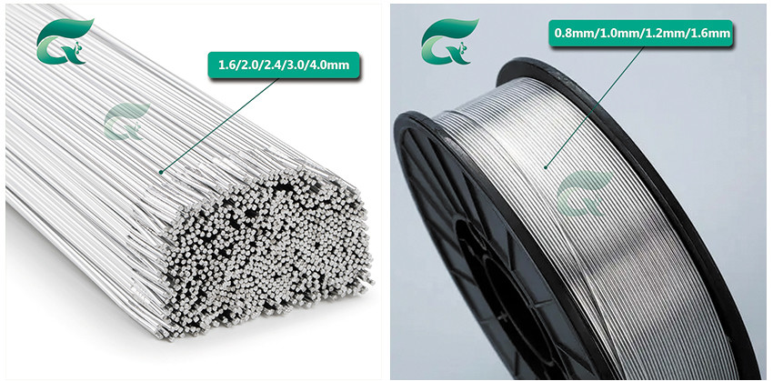 Good Fluidity And Spatter Resistance ER4043 Aluminum Welding Wire 0.8mm/1.0mm/1.2mm/1.6mm/2.0mm