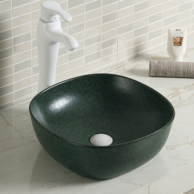 250mm 350mm Round Shallow Countertop Basin Sink Bowl Seamless