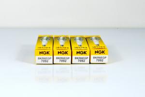Buy cheap NGK G-Power Platinum Spark Plugs BKR6EGP/7092 4 PICS  white colour product