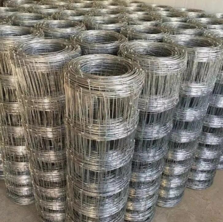 Electric Galvanized Iron Wire Cattle Mesh Fencing For Livestock