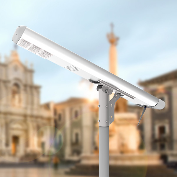 AL Material Smart Solar Street Light 2700-6500 K CCT 3 Years Warranty