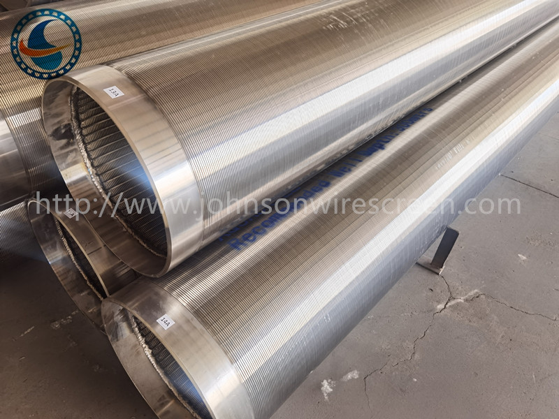 Ss304 Od 12" Johnson Water Well Screen For Sand Control In Wells