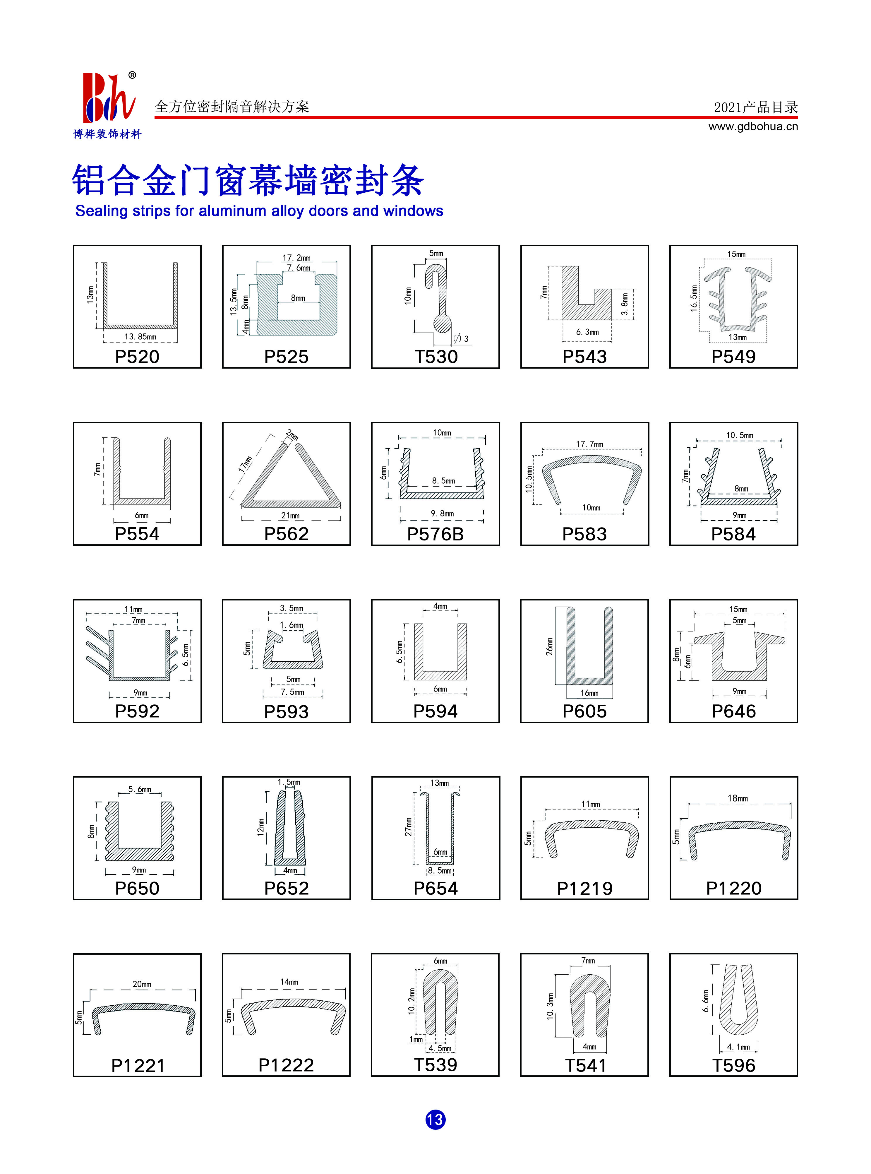 Soft Rubber PVC Weather Stripping For Wooden Skirting Board 7*4mm