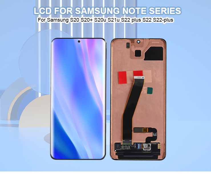 Glass Touch Digitizer Replacement LCD Display Screen For Samsung Galaxy S20