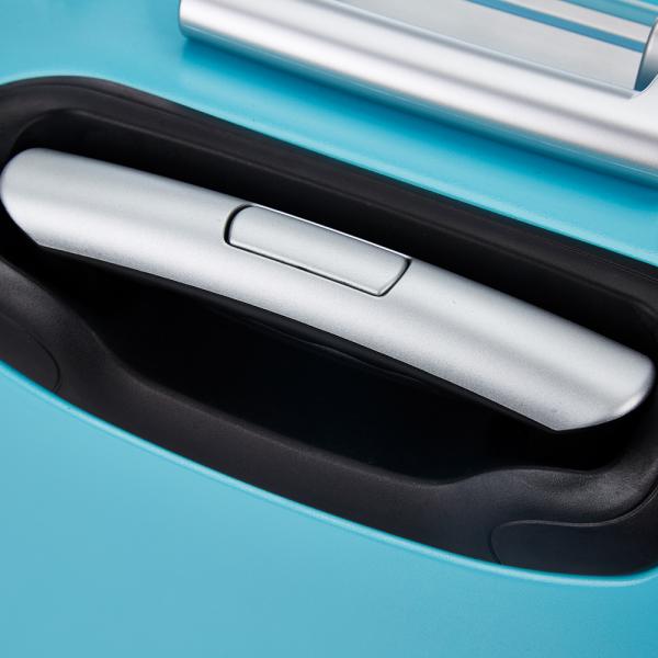 Aluminum Frame Luggage Suitcases with 4 Spinner Wheels and Customized Design