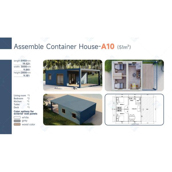 Prefab Fast Assembly Detachable Container House