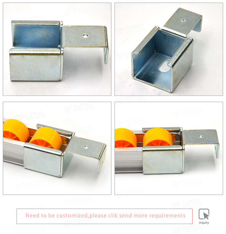Cold Rolled Sheet Metal Joints Steel Mounting Joint Bracket Blue White Color