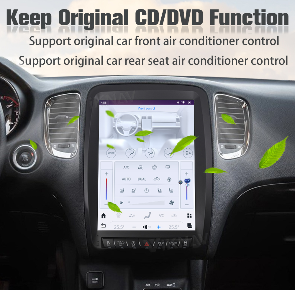 Car Radio Android Head Unit For Dodge Durango 2014-2016 With Carplay
