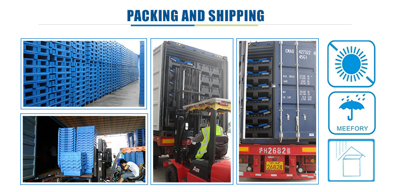 1200*1000 hygiene hdpe food-grade plastic pallets steel reinforced