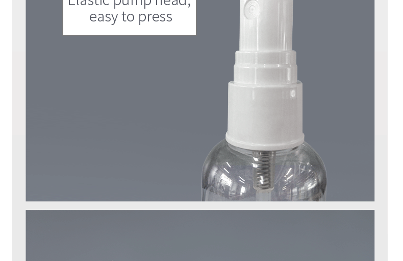 Transparent 18mm 100ML PET Spray Bottle With Nozzle 13g