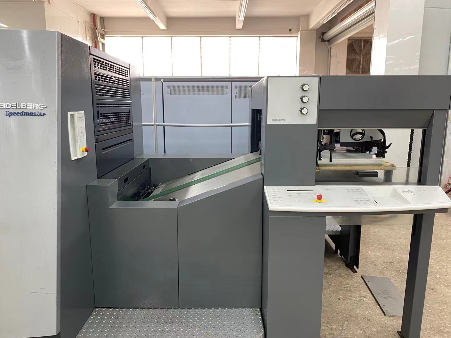 380V/50HZ HDB XL75-4 Heidelberg 4 Color Offset Printing Machine 100000KG