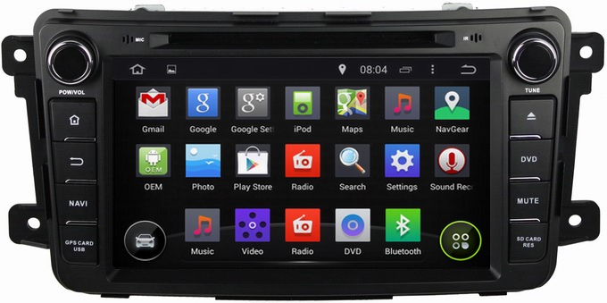Ouchuangbo Stereo GPS Navigation DVD Multimedia Player for Mazda CX-9 (2012-) android 4.4