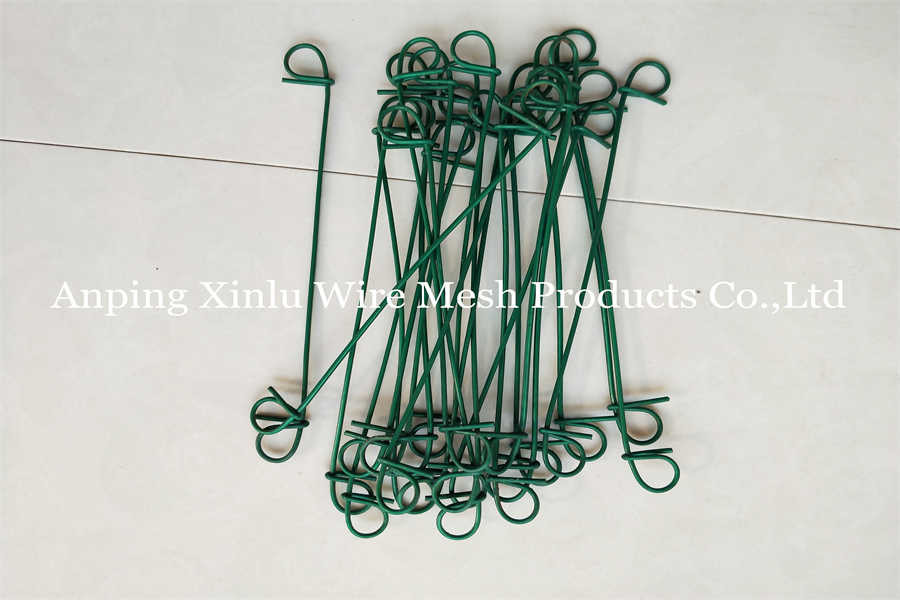 Flexible PVC Coated Steel Wire Tie For Anti Rust 350mpa BWG 12 Q195 Rebar Copper Double Loop Tie Wire