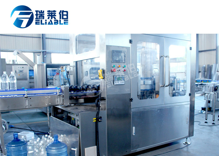 High Effiency Touch Screen Bottle Labeling Machine For Pure Water Plastic Bottles