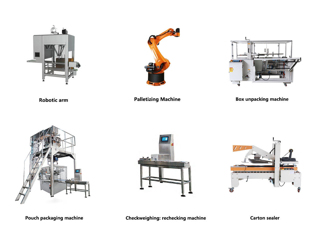 Automated Packaging Line For 3kg Tin-packed Tomato Sauce From Production To Palletizing Automatically
