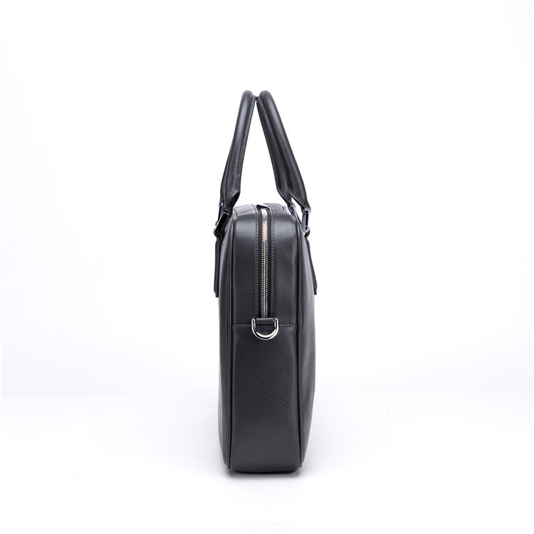 New Arrival Retro High Manual Luxury Business Large Capacity Briefcase Saffiano Leather Laptop Bag