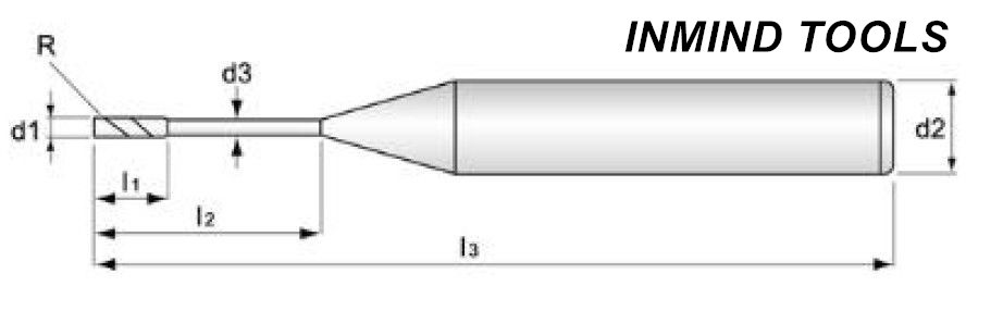 TIALN SiN AlTiN Coated Solid Carbide End Mill Cutter For Milling Machine Tools