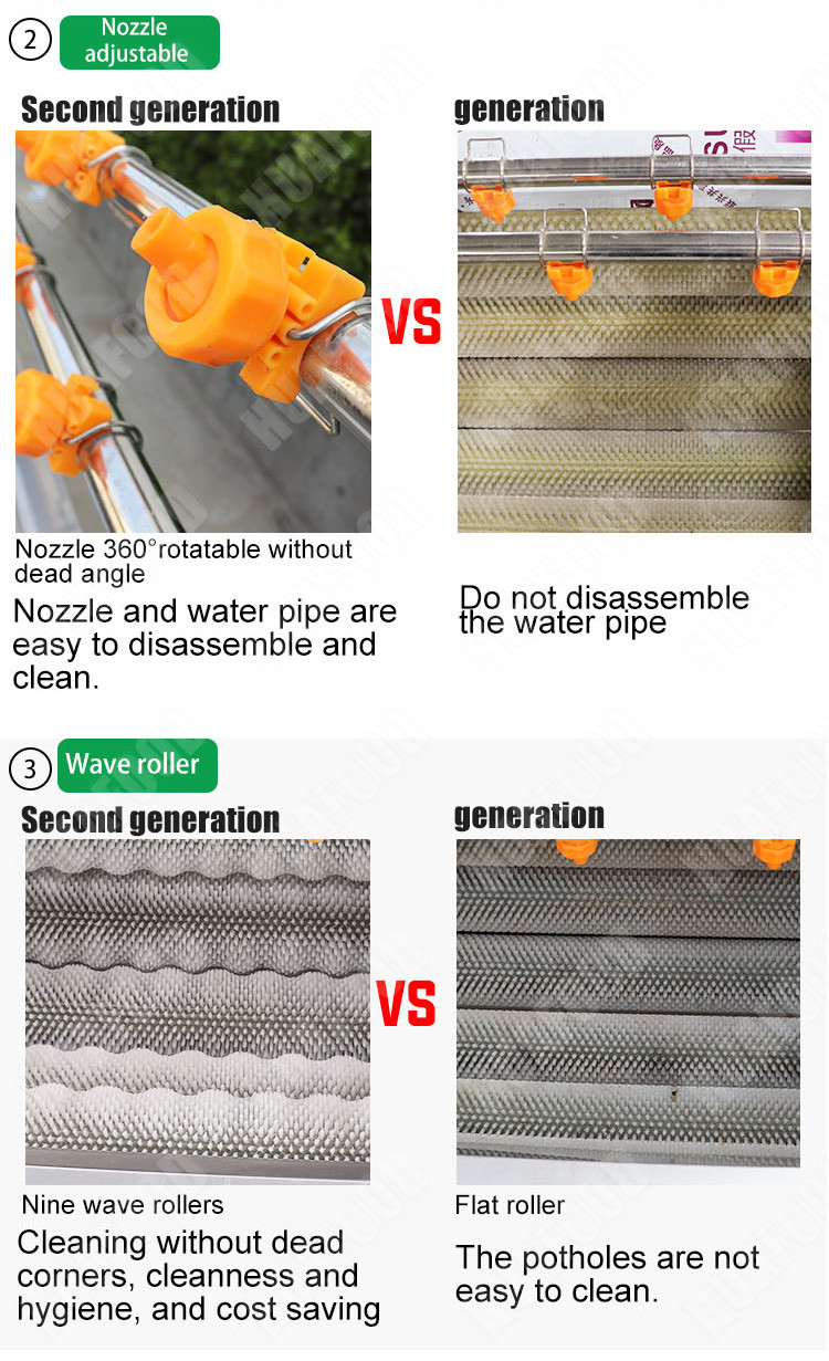 Industrial Potato Peelers Mesin Pengupas Kulit Singkong Ginger Cleaning And Peeling Machine