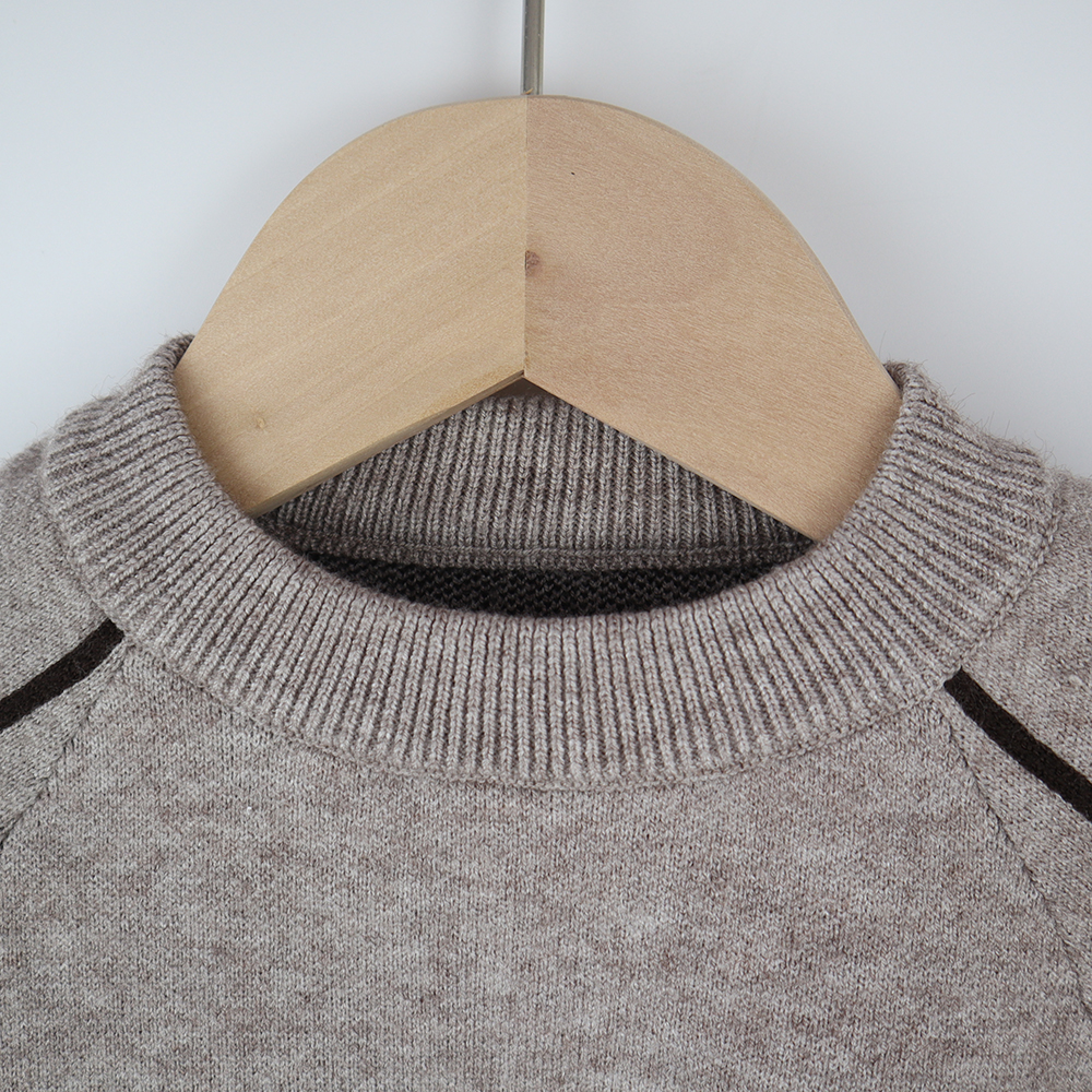 Cheap High Quality Winter Baby Clothes Set Solid & Graphics Design Newborn Baby Knitted Sweater