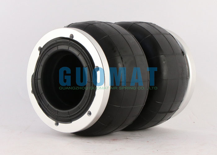 2S2500F Rubber Suspension Air Spring Universal Flange Air Bag 205mm Height