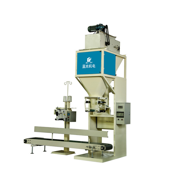 Belt Feeding 10-50kg bag sludge compost soil packing machine