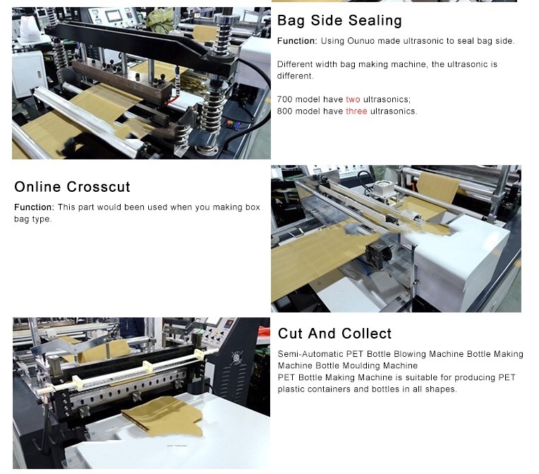 YANUO Non Woven Carry Bag Machine Heat sealing with 1 year Warranty