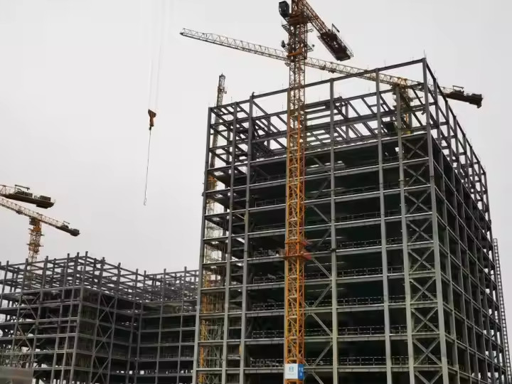 Environmental Friendly Prefabricated Galvanized Light Construction Steel Structure for Warehouse/Villa/Temporary Offices/Workshop