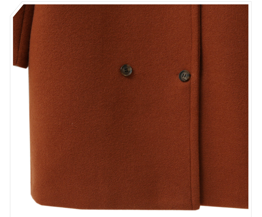 Custom long woolen overcoat/coat/winderbreaker women suit