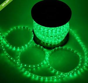 Buy cheap led decoration light 2 wire round christmas decoration rope lights product