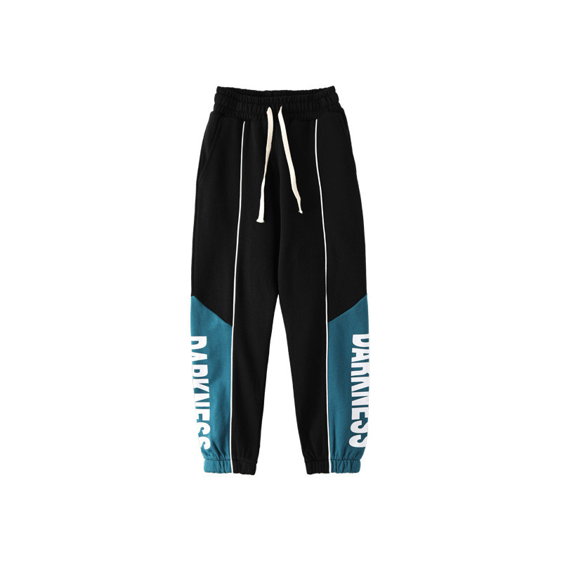 260G Elastic Waistband Boys Casual Drawstring Pants 65% Polyester 35% Cotton