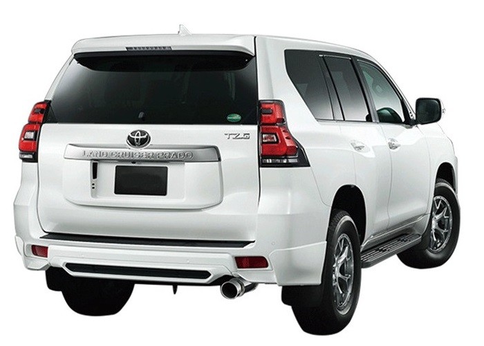TRD Style Auto Body Kits Bumper Protector for Toyota Land Cruiser Prado FJ150 2018