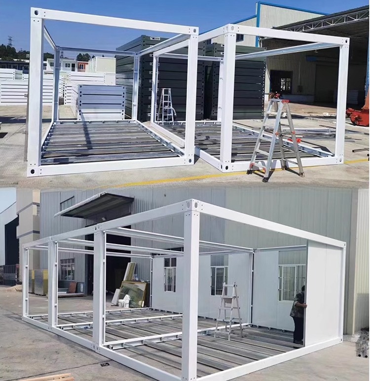 Corten-A SPA-H Main Steel Structure 6x3x2.8 Meter 20ft Galvanized Light Steel Flat Pack Prefab House Modular Home Room Container Frame