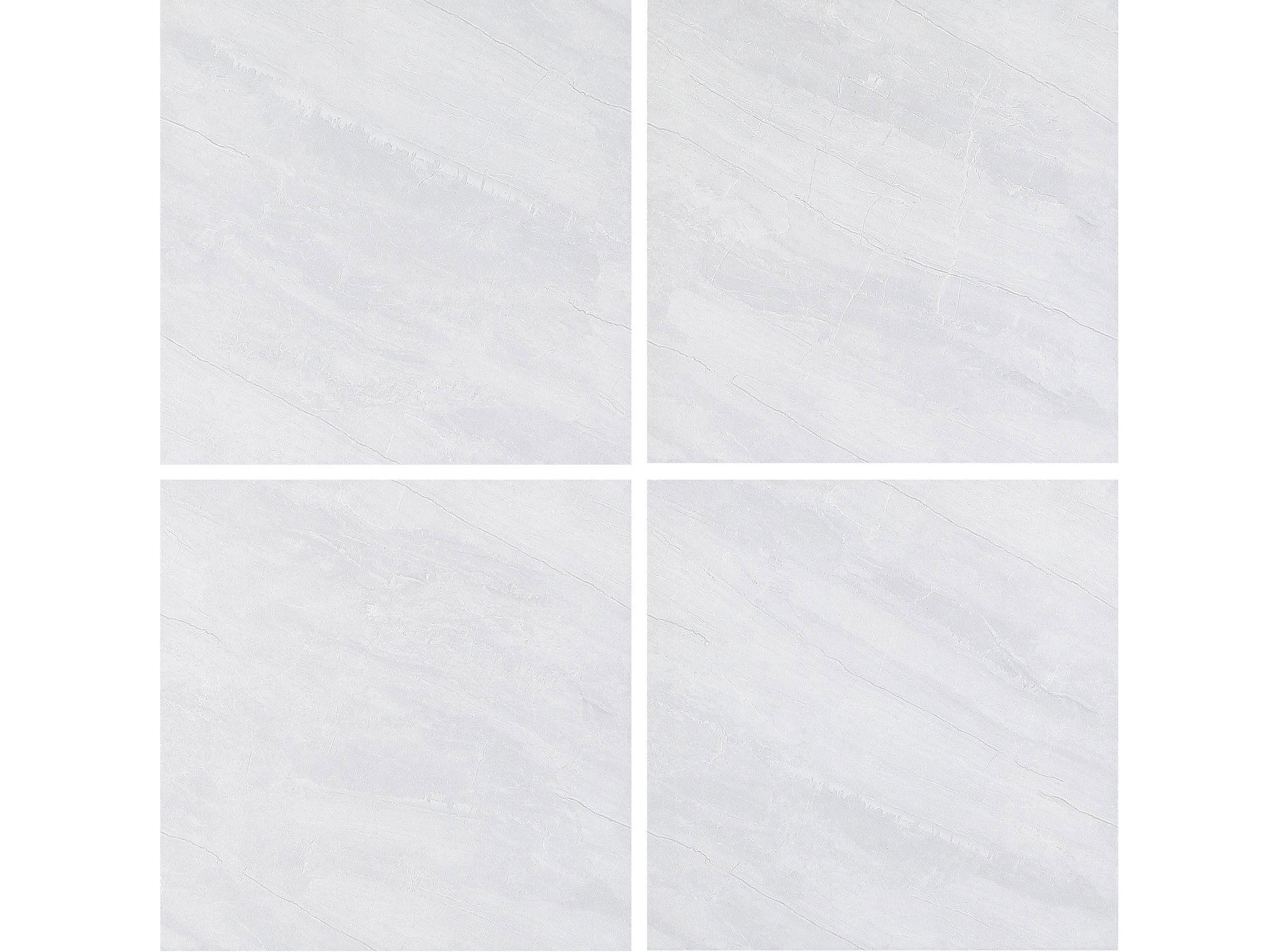 Acid-Resistance 400x400mm Light Gray Matte Glazed Ceramic Rustic Tile For Living Room And Bathroom