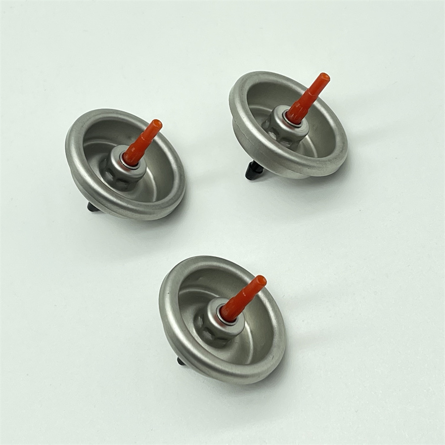 1 Inch Butane Lighter Refill Valve with Buna Gasket and Stainless Steel Spring