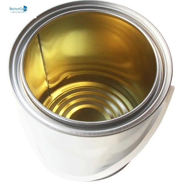 Recycling Empty Paint Cans , Paint Small Tin Cans With Lever Lid
