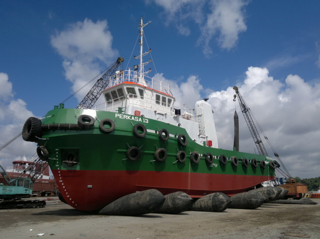 Move Weighs Heavy Lifting Airbags Transporting Marine Boat Launching Airbag