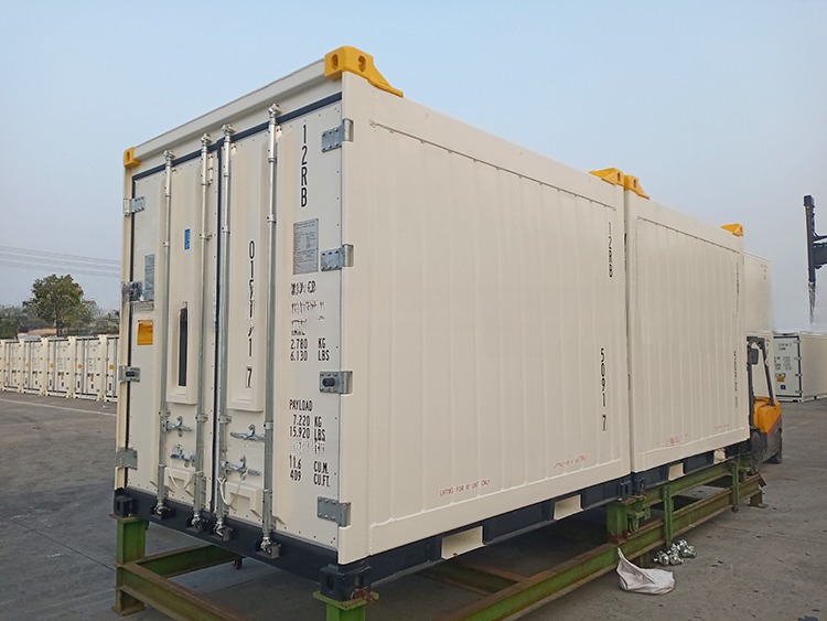 10 Feet DNV 2.7-1 Standard Container Freezer Frozen Offshore Refrigerated Reefer with CSC Certificate and Sling Leg Angle Max 45 degree