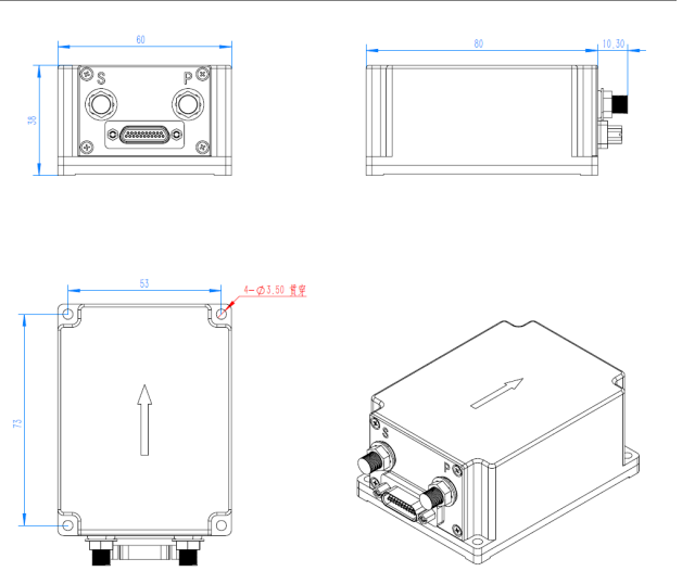 Precise Navigation Sensor Integrated Navigation System with GPS Accurate Attitude Angle Sensor