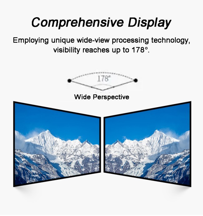 Full HD Advertising Screen with 4K Ultra HD Resolution Vertical LCD Panel Stand and 8 Array Mic