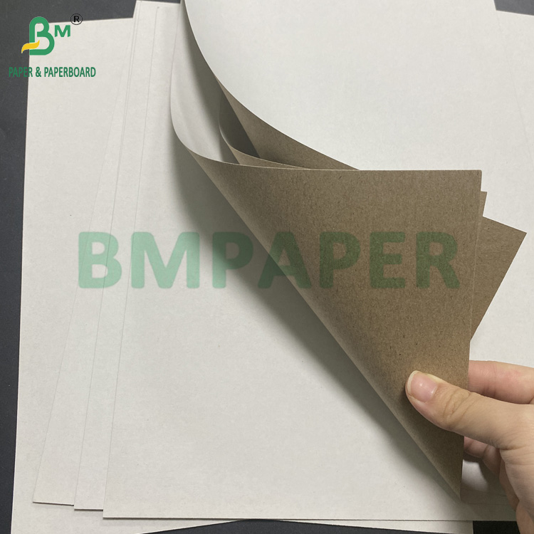 CRB Clay Coated Recycled Board Packaging Material Jumbo Rolls