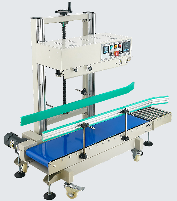 FRL200A Heavy Duty 25kg Load Capacity Continuous Band Sealer with 10mm Sealing Width for Plastic Bags