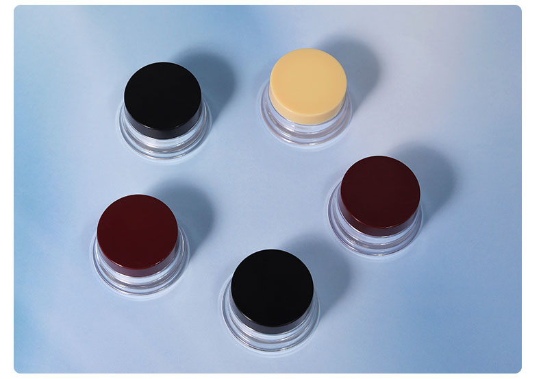 50G Empty Glass Lotion Jar for Cosmetics PS Material Custom Refillable Cream Jar Body Butter Containers