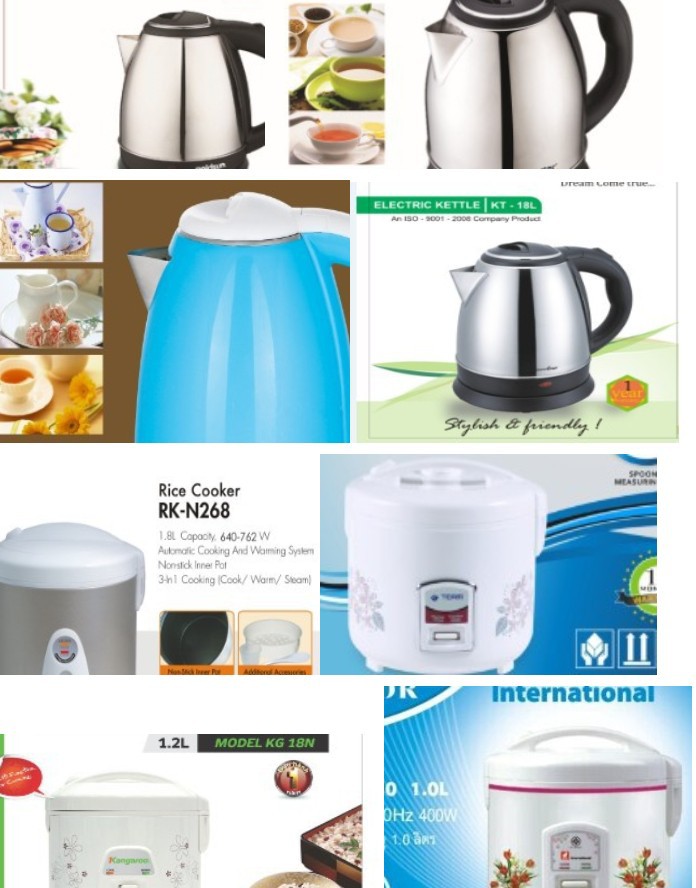 Hotel Room Metal Electric Tea Kettle 1.8L Double Layer Water Boiler Kettle
