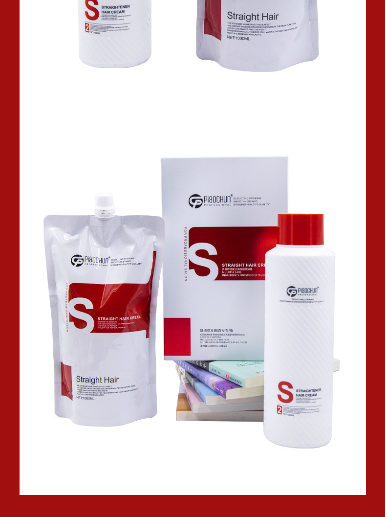 Salon Use Hair Protector Cream For Straightening , Frizz Control Cream Long Lasting