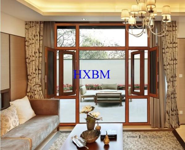 German quality Double Glazing Aluminum Clad Wood Windows For Commercial Office