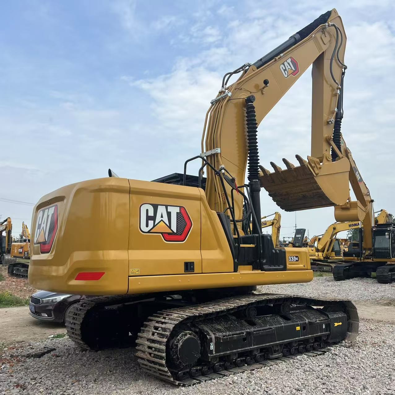30 Ton Secondhand Excavator Cat 330 Heavy Imported Construction Digger